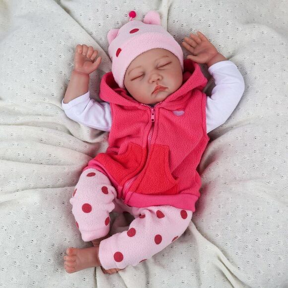 Charex Realistic Reborn Baby Doll - 22 Inch Lifelike Newborn Girl Toy With Real - Picture 2 of 15